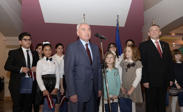 Latvian Independence Day marked in Baku 